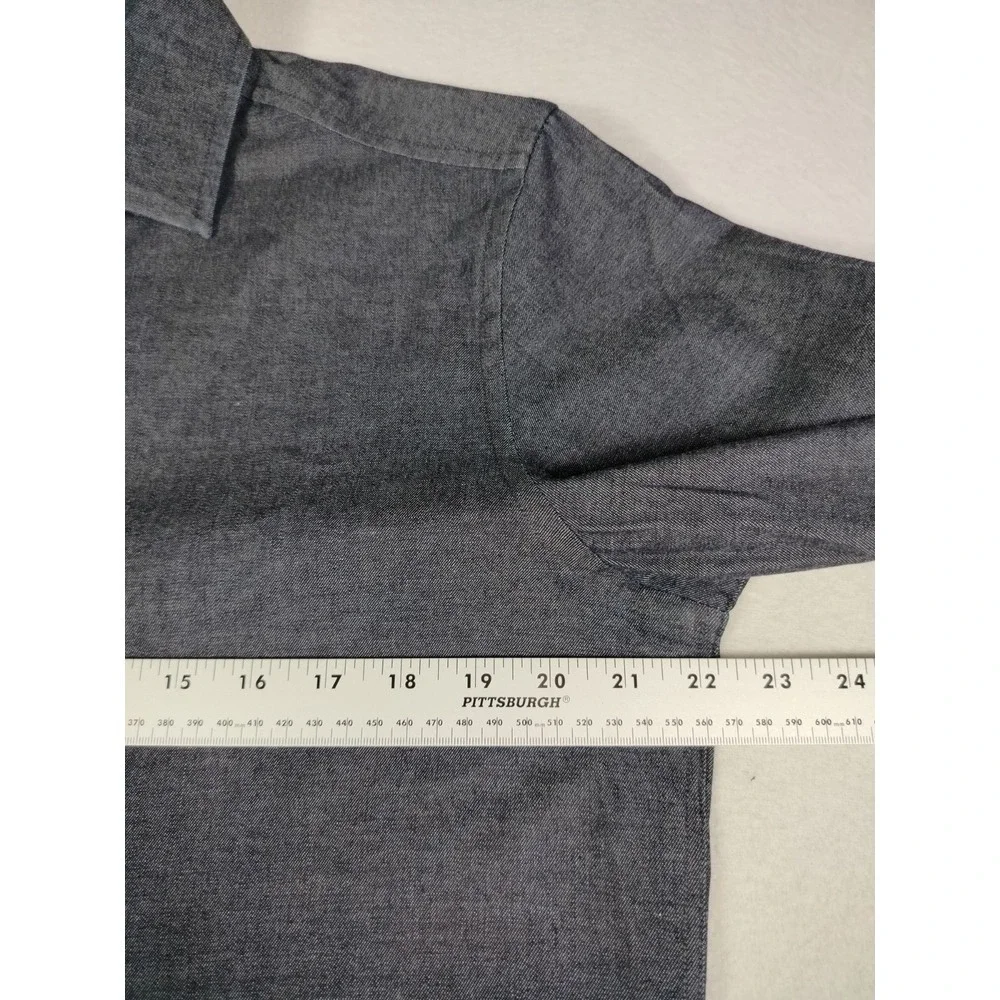 Banana Republic Shirt Men's Small Blue Vintage Corpcore Professional Classic Fit